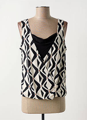 Top noir PAZ TORRAS pour femme