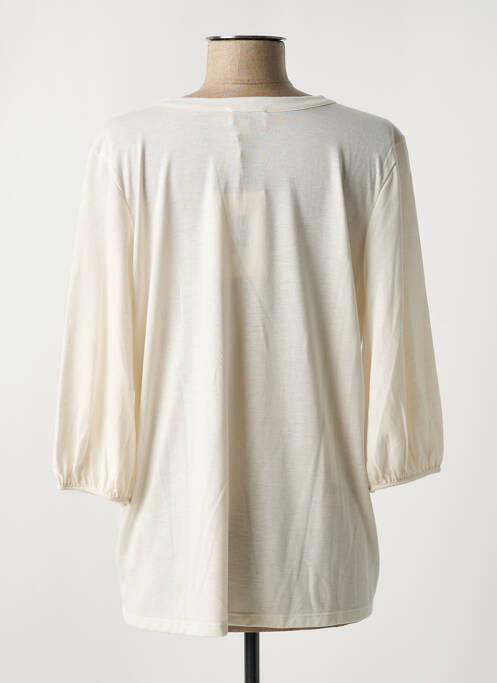 Blouse beige LA FEE MARABOUTEE pour femme