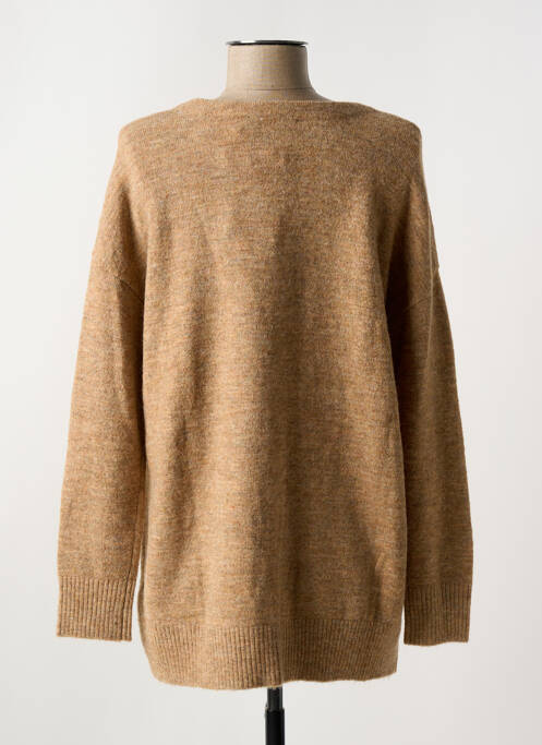 Gilet manches longues beige DIPLODOCUS pour femme