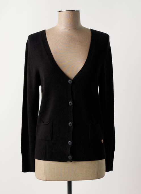 Gilet manches longues noir LE BOUDOIR D'EDOUARD pour femme