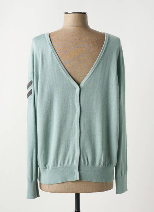 Pull col rond manches longues bleu IKKS femme