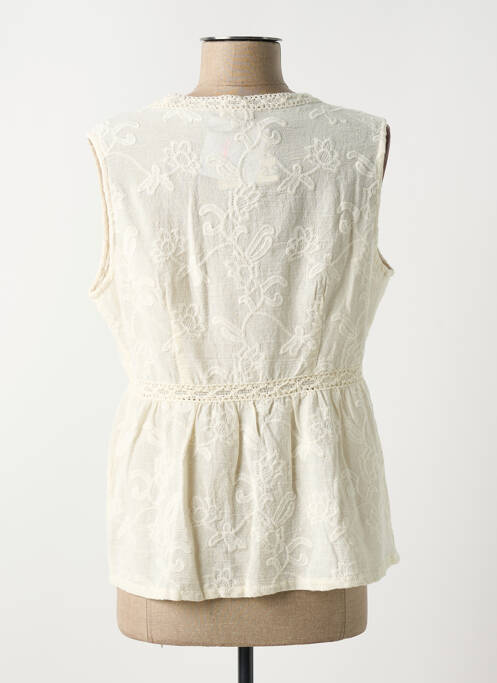 Top beige PAZ TORRAS pour femme