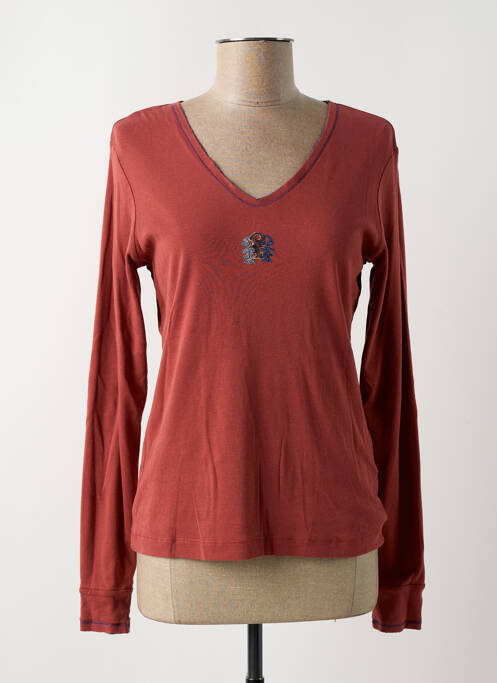 Top bleu DIPLODOCUS pour femme