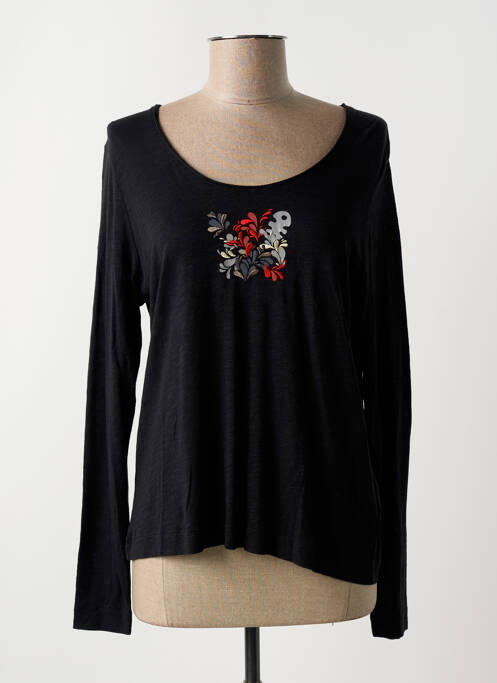 Top noir DIPLODOCUS pour femme