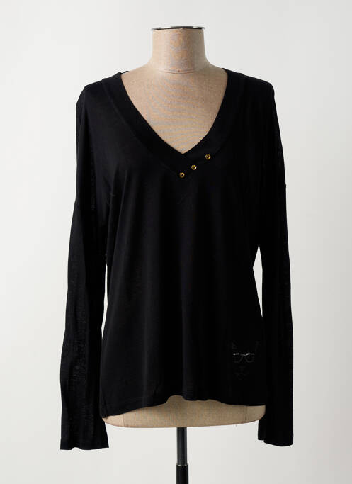 Top noir LE BOUDOIR D'EDOUARD pour femme