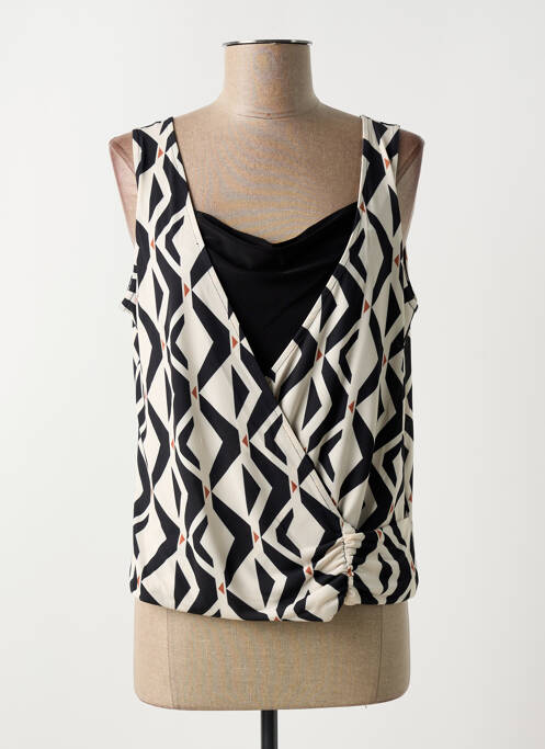 Top noir PAZ TORRAS pour femme