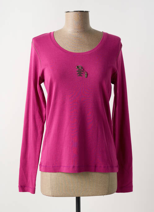 Top rose DIPLODOCUS pour femme