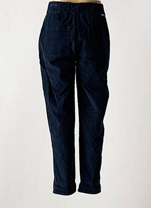 Pantalon droit stretch taille normale bleu REIKO femme