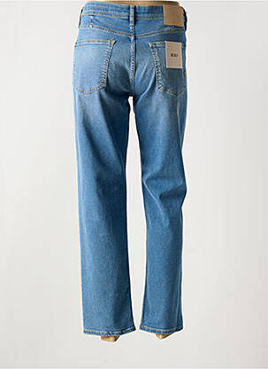 Jeans coupe droite stretch taille normale bleu REIKO femme