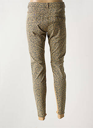 Pantalon slim taille basse taille basse marron SANDWICH femme