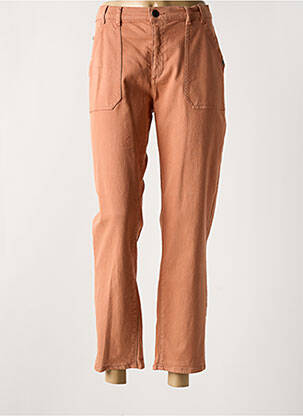 Jeans coupe droite stretch taille normale orange MAT DE MISAINE femme