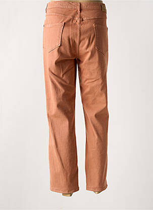 Jeans coupe droite stretch taille normale orange MAT DE MISAINE femme