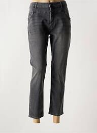 Jeans coupe slim stretch taille normale gris REIKO femme