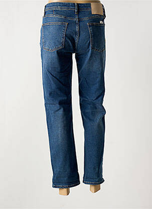 Jeans coupe droite stretch taille normale bleu REIKO femme