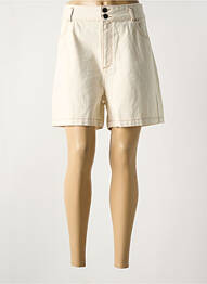 Bermuda taille normale taille normale beige ONE STEP femme