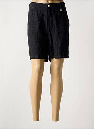 Bermuda noir ONE STEP pour femme