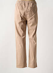 Pantalon droit beige REIKO pour femme seconde vue