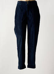 Pantalon droit bleu REIKO pour femme seconde vue