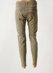 Pantalon slim marron SANDWICH pour femme seconde vue