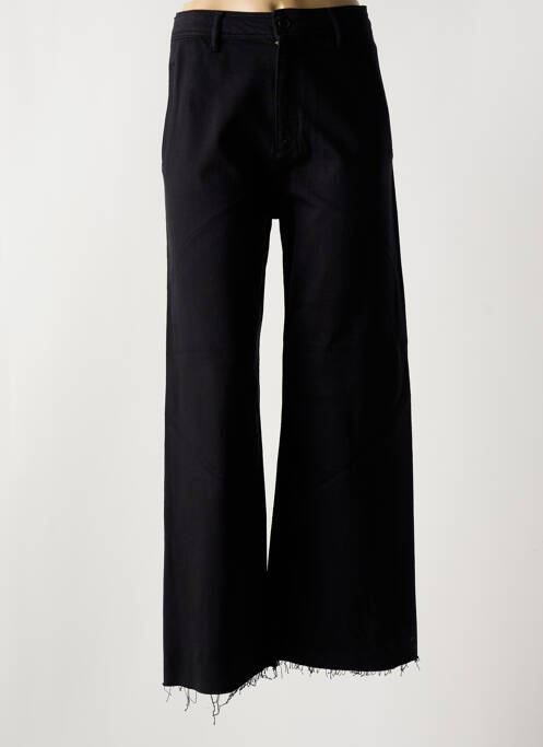 Jeans coupe large stretch taille normale noir REIKO femme