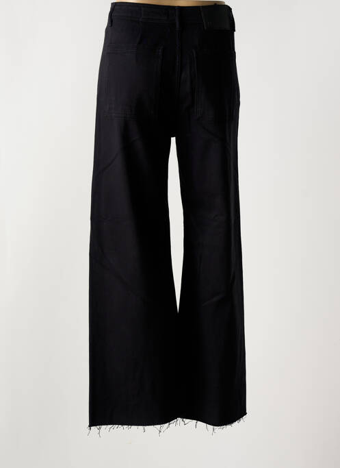 Jeans coupe large stretch taille normale noir REIKO femme