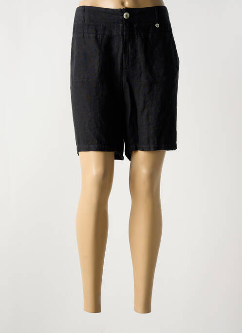 Bermuda noir ONE STEP pour femme