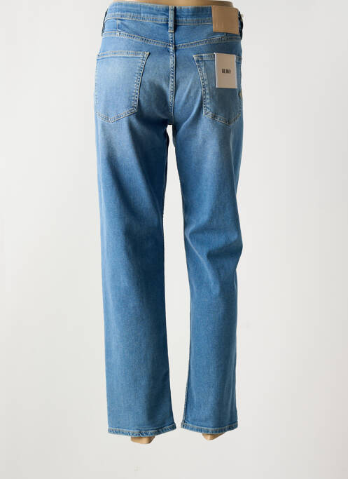 Jeans coupe droite bleu REIKO pour femme