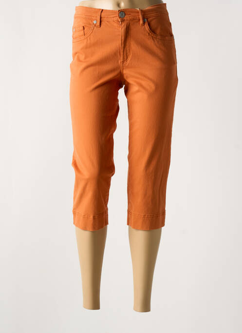 Pantacourt orange MAT DE MISAINE pour femme