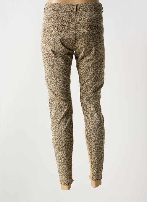 Pantalon slim marron SANDWICH pour femme