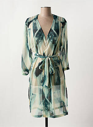Veste casual coupe cintrée vert PAZ TORRAS femme
