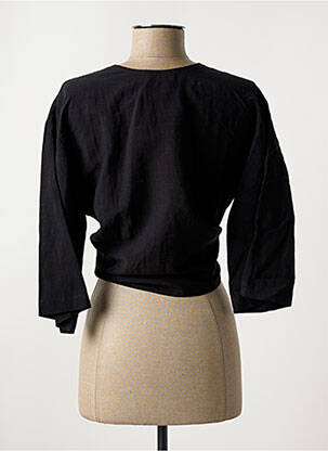 Boléro coupe cintrée noir LA FEE MARABOUTEE femme