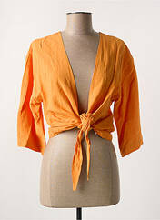 Boléro orange LA FEE MARABOUTEE pour femme seconde vue