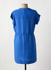 Robe courte bleu LA FEE MARABOUTEE pour femme seconde vue