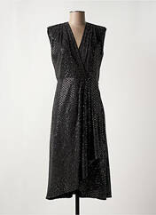 Robe mi-longue noir SUNCOO pour femme seconde vue