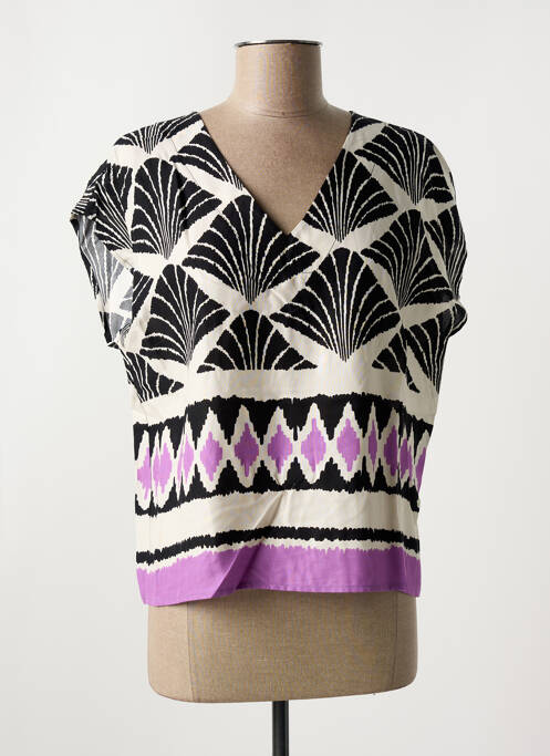 Blouse noir LA FEE MARABOUTEE pour femme