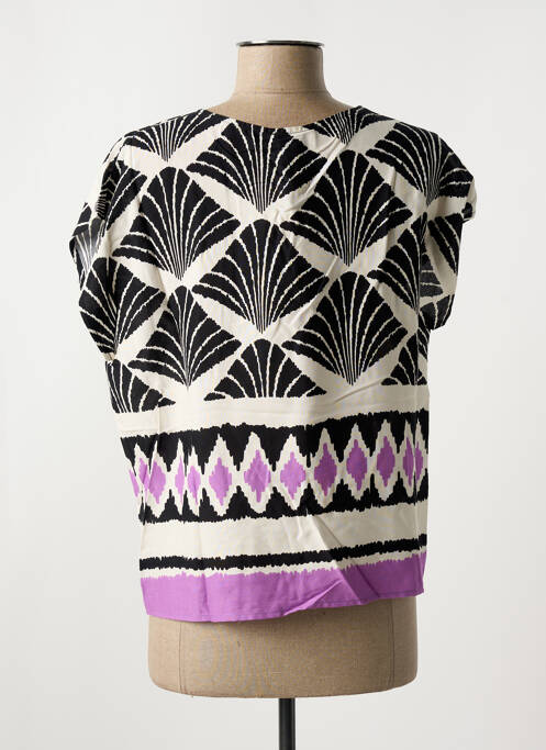 Blouse noir LA FEE MARABOUTEE pour femme