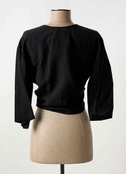 Boléro noir LA FEE MARABOUTEE pour femme