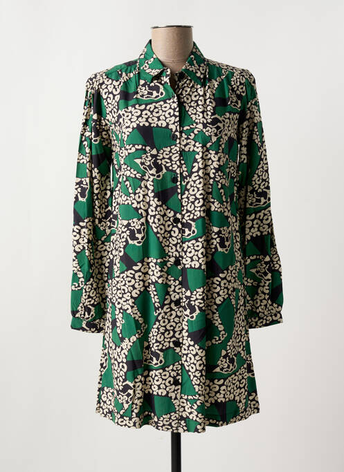 Robe courte vert DIPLODOCUS pour femme