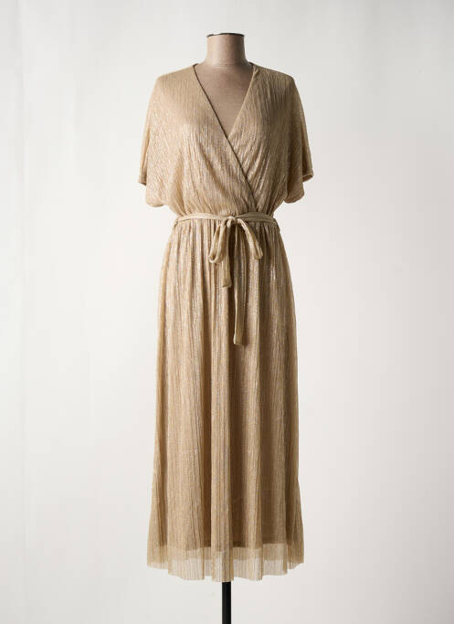 Robe longue or LA FEE MARABOUTEE pour femme