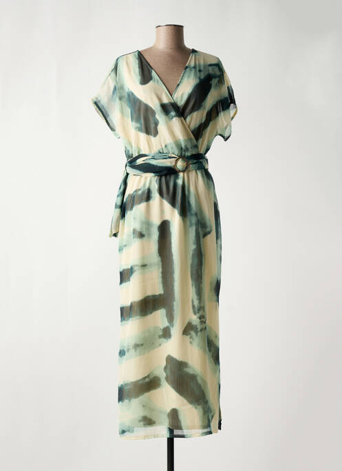 Robe longue vert PAZ TORRAS pour femme