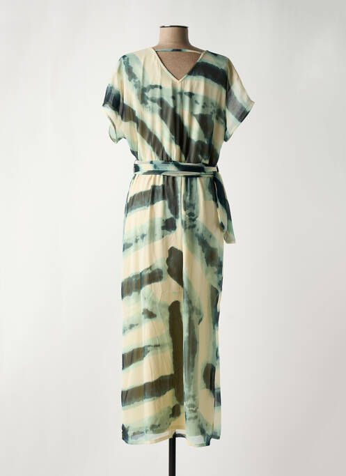 Robe longue vert PAZ TORRAS pour femme