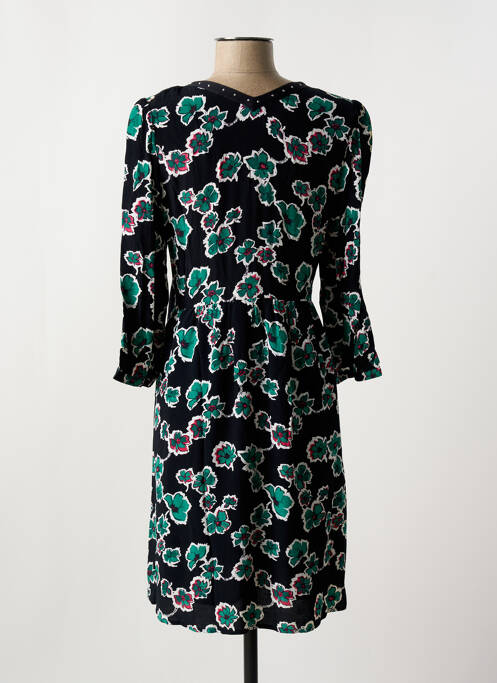 Robe mi-longue noir IKKS pour femme