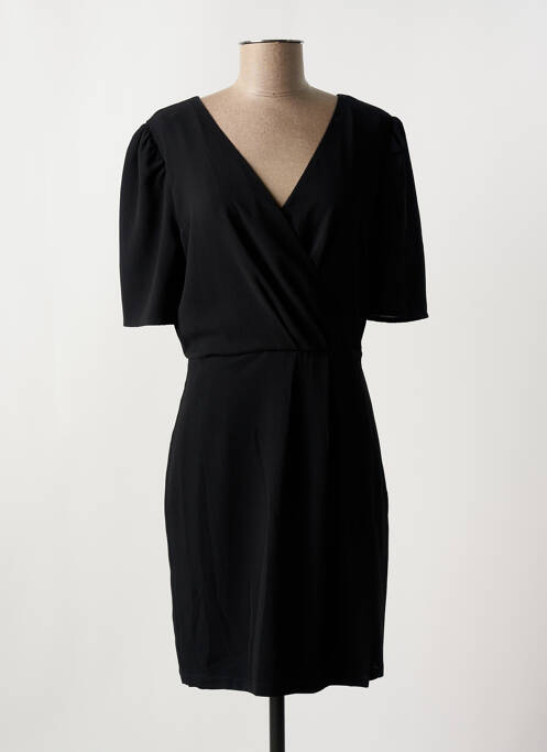 Robe mi-longue noir IKKS pour femme