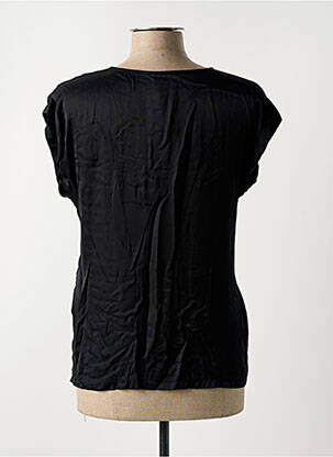 Top manches courtes manches courtes noir LA FEE MARABOUTEE femme