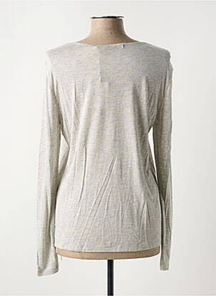 T-shirt manches longues manches longues gris LE BOUDOIR D'EDOUARD femme