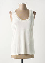 Débardeur blanc LA FEE MARABOUTEE pour femme seconde vue