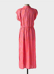 Robe longue rose DIPLODOCUS pour femme seconde vue