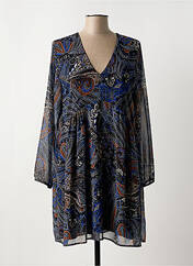 Robe mi-longue bleu LA FEE MARABOUTEE pour femme seconde vue