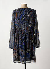 Robe mi-longue bleu LA FEE MARABOUTEE pour femme seconde vue