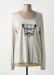 T-shirt gris LE BOUDOIR D'EDOUARD pour femme seconde vue